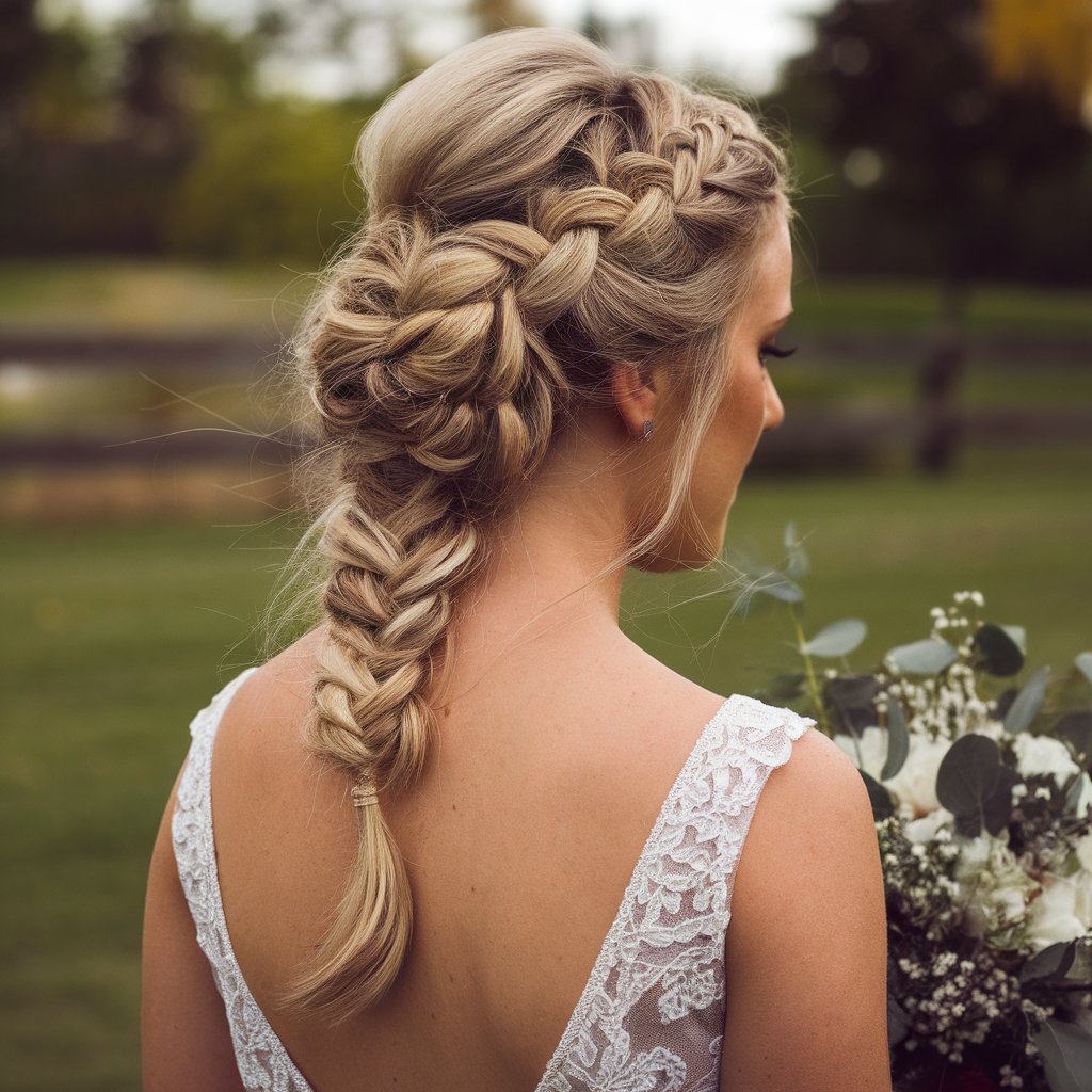 Wedding Dutch Braid 