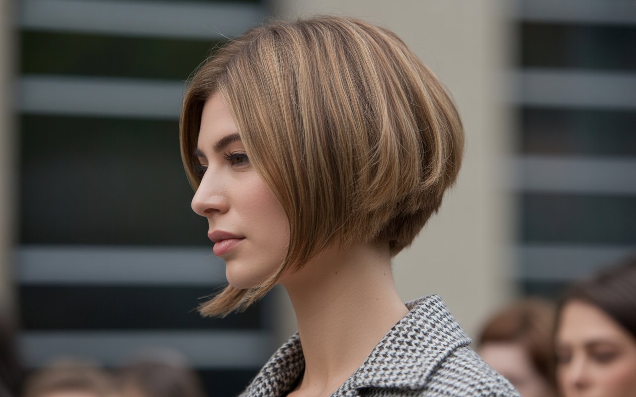 Modern Layered Bob