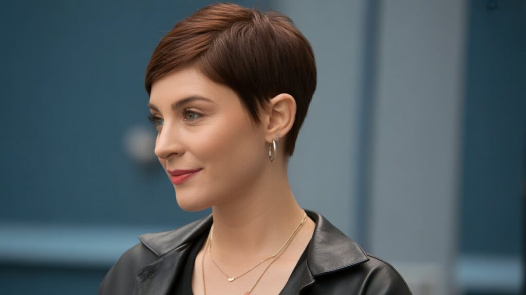 Razor-Cut Pixie haircut