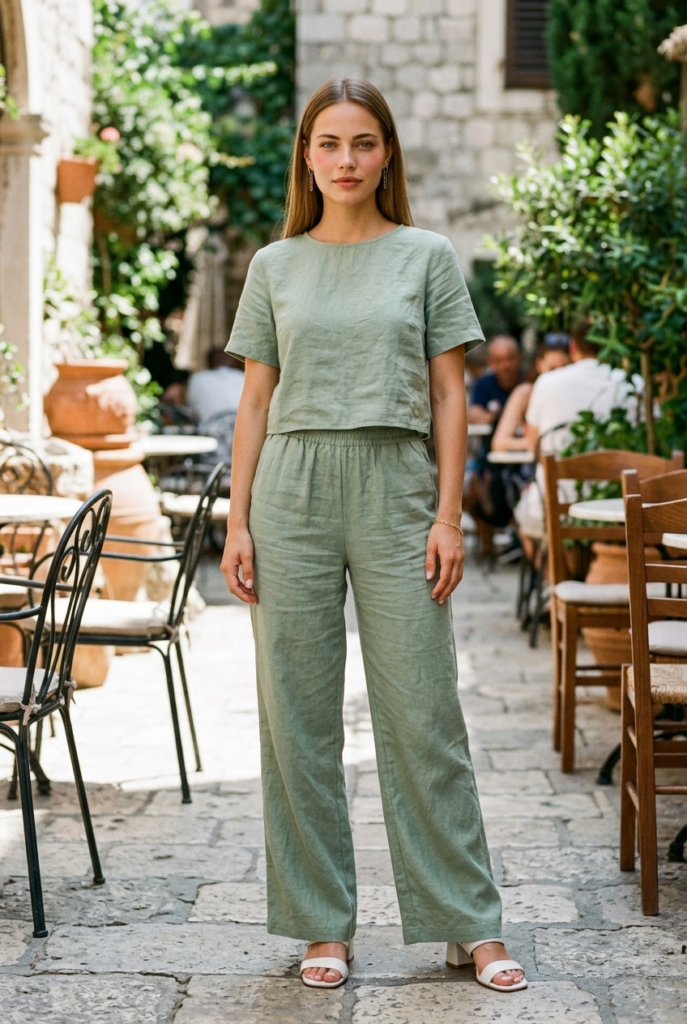 A Matching Linen Set A Matching Linen Set