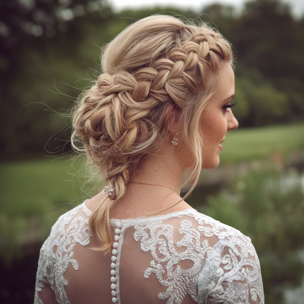 Wedding Dutch Braid