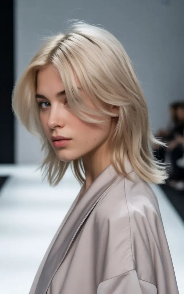 Ash Vanilla Blonde hair color