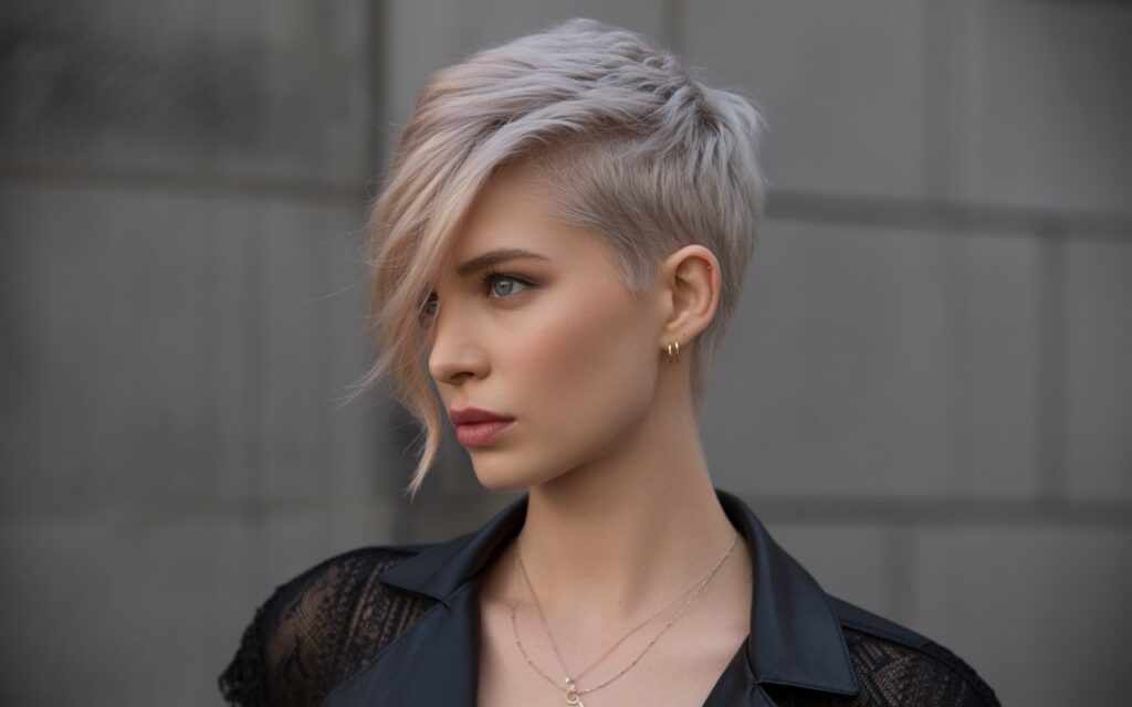 Pixie with Side-Swept