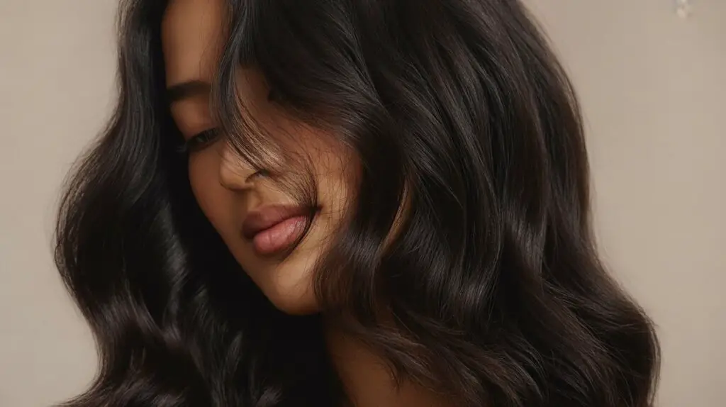 Soft Black hair color