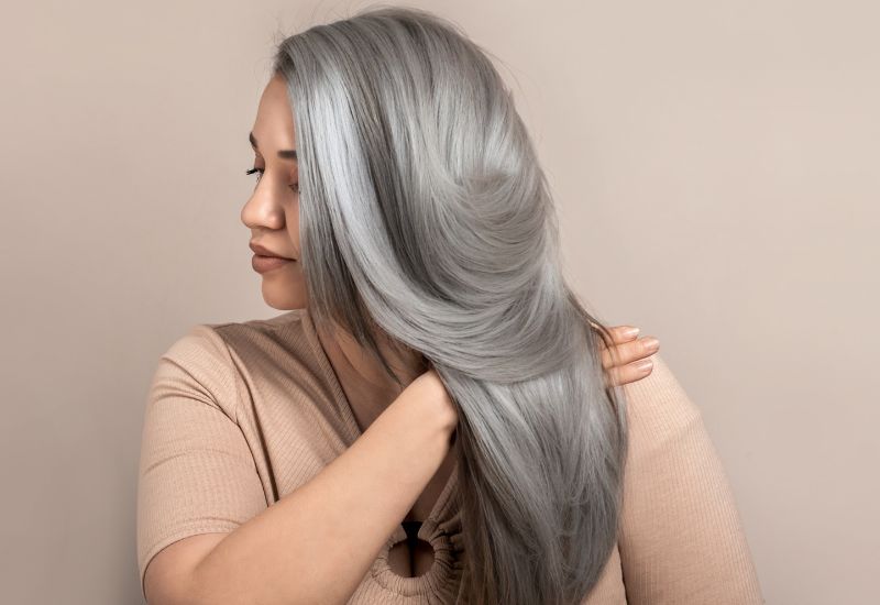 Blend Natural Gray Hair