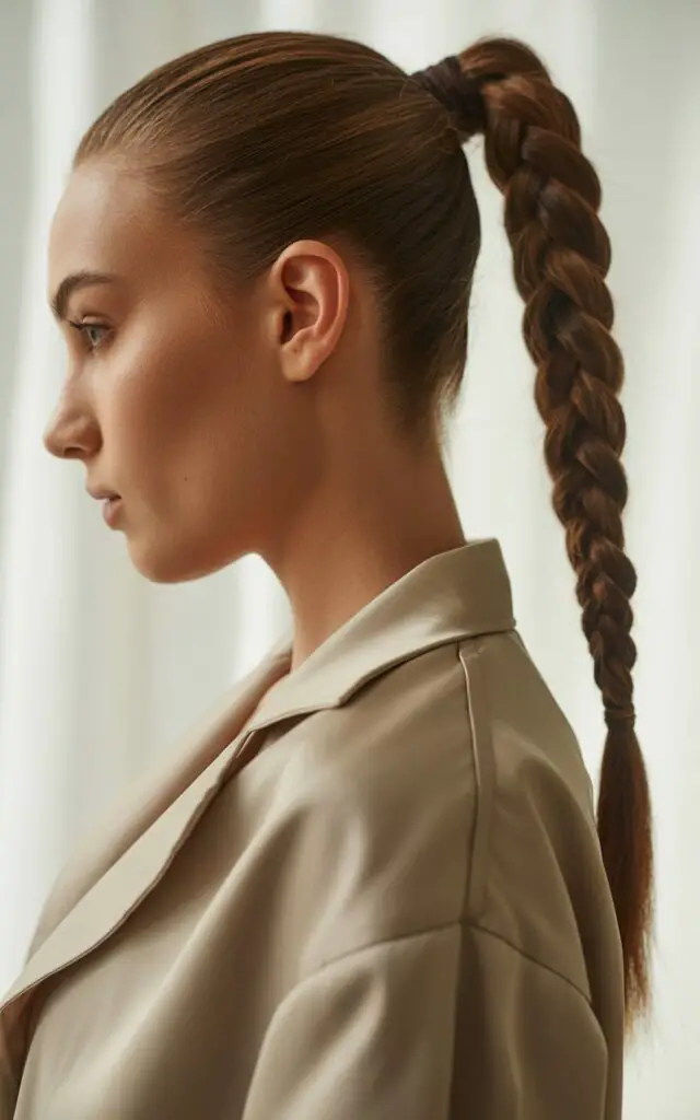 Braided Base Ponytail 