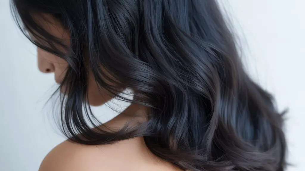 Soft Black Hair Color