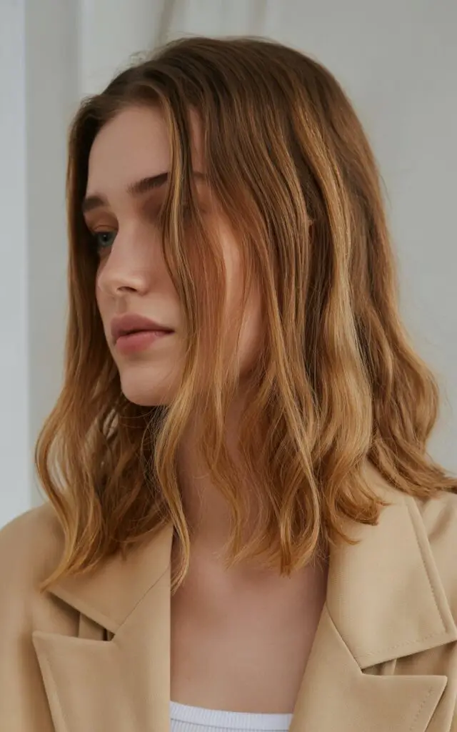 Caramel Highlights hair dye