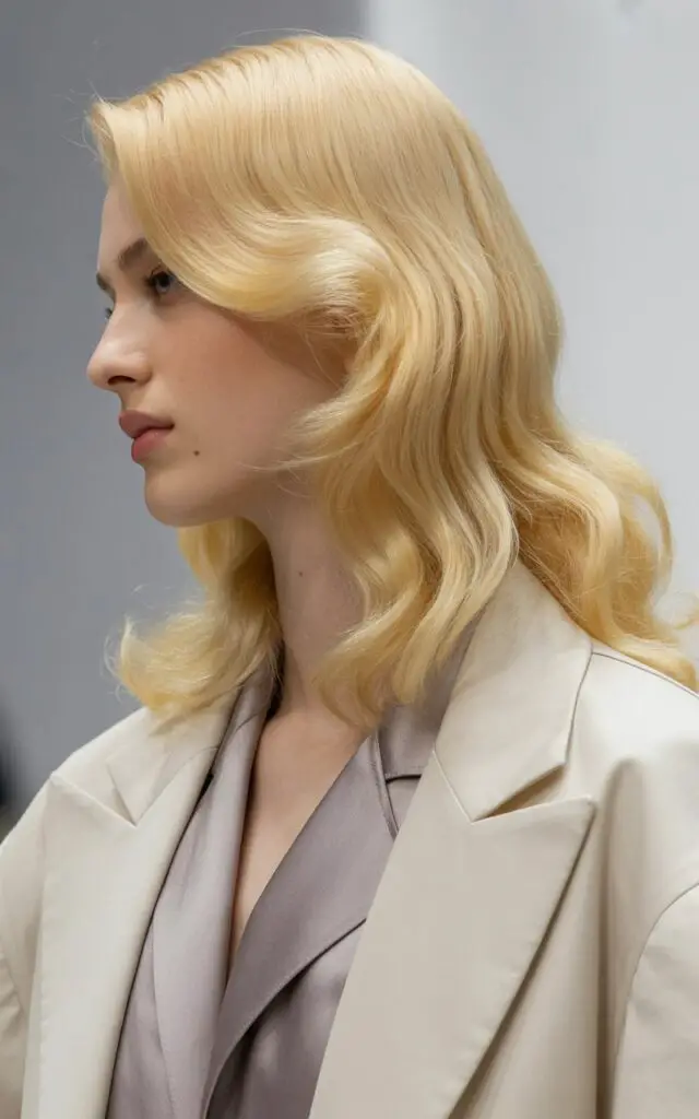 Champagne Blonde hair dye