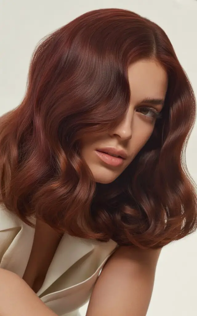 Cherry Velvet Chocolate Brown hair colo