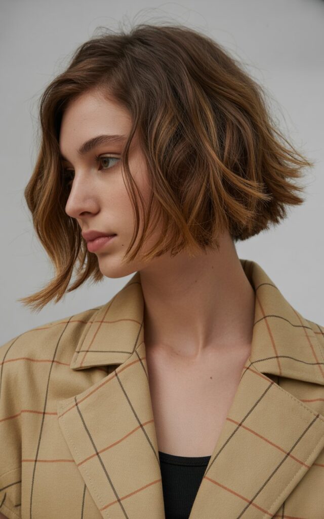 Choppy Layered Bob