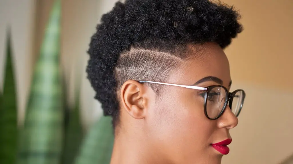 Cute Tapered Afro