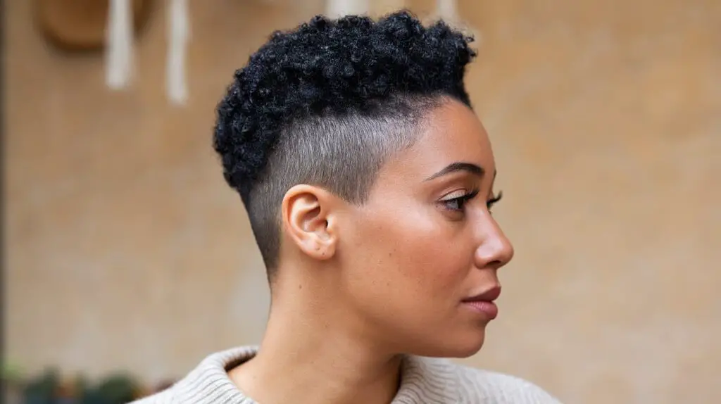 Cute Tapered Afro Black Hair