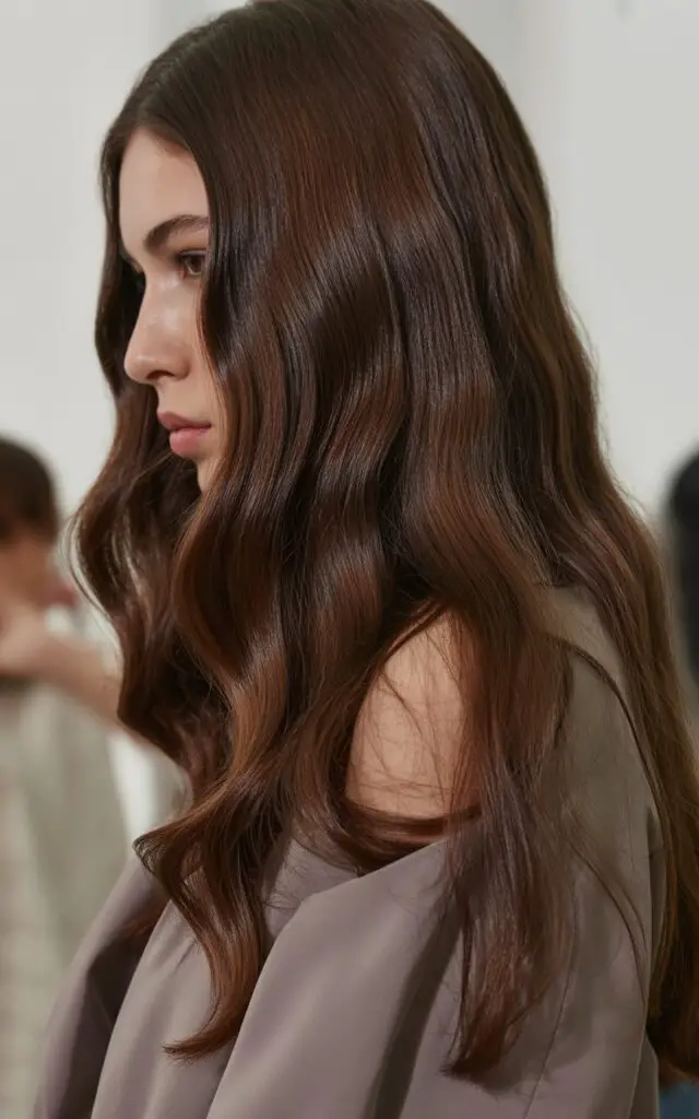 Dark Chocolate Glass brown hair color