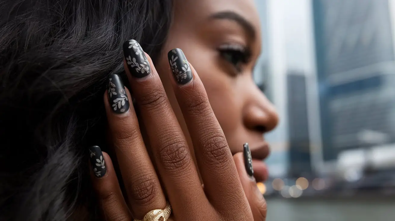 7 Dark Nail Designs that Will Get You Compliments