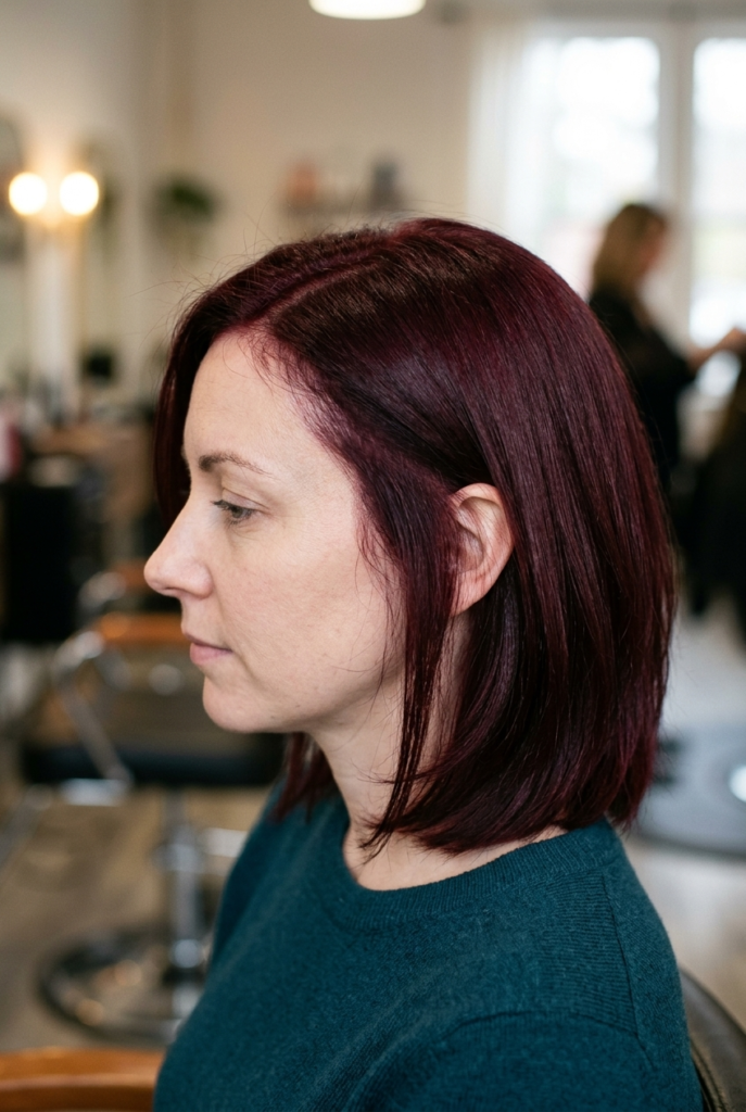 Deep Wine Red