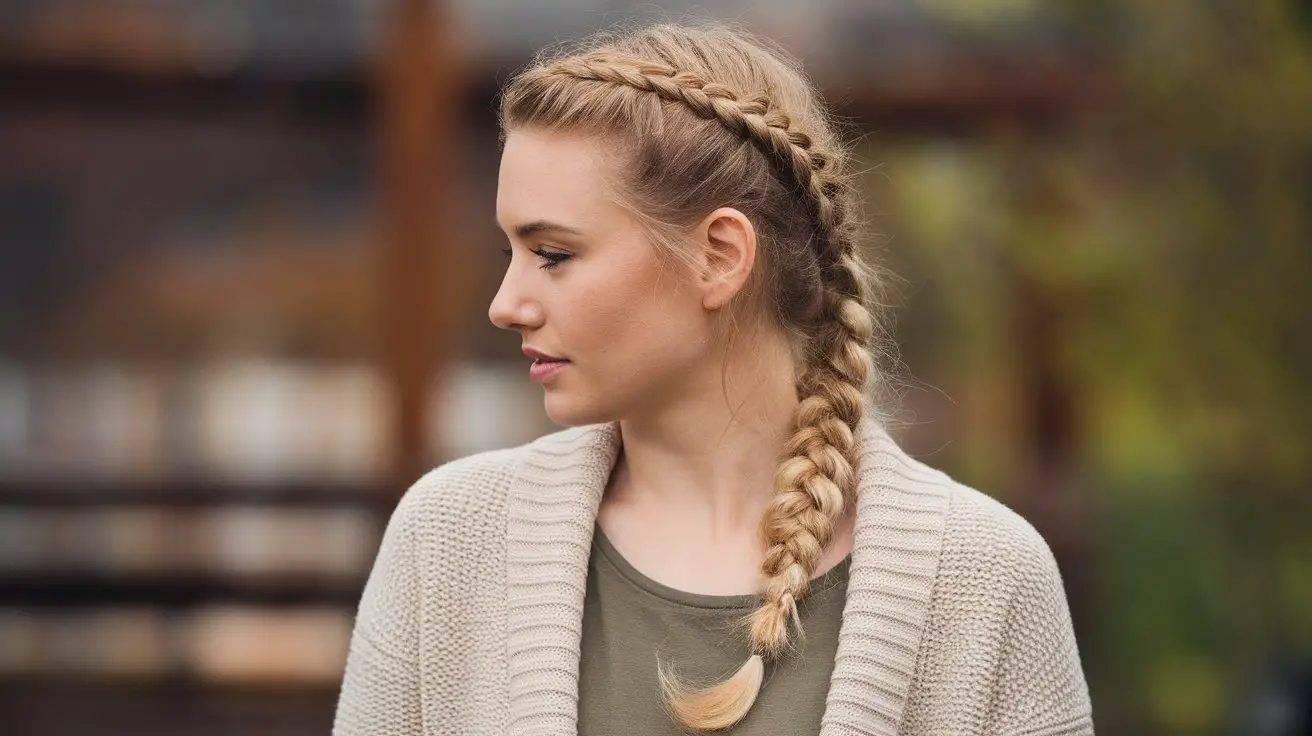 Dutch Braids into Ponytail: From Casual Daywear to Elegant Evening Looks