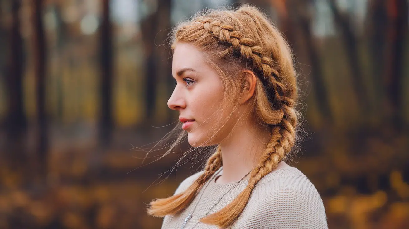 Dutch Braids into Fishtail: Merging Classic Styles for a Modern Look