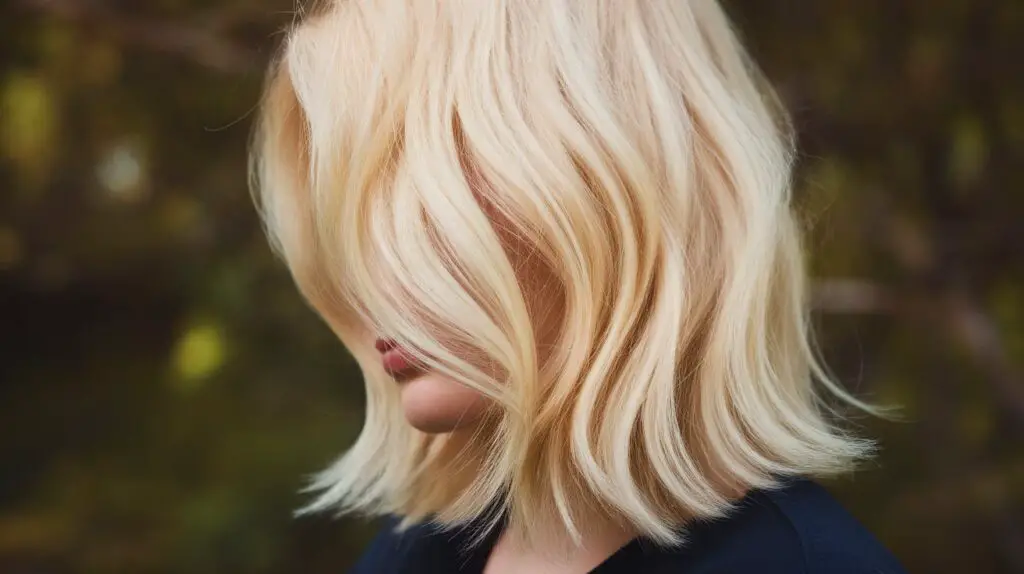 Creamy Vanilla Blonde Hair Color