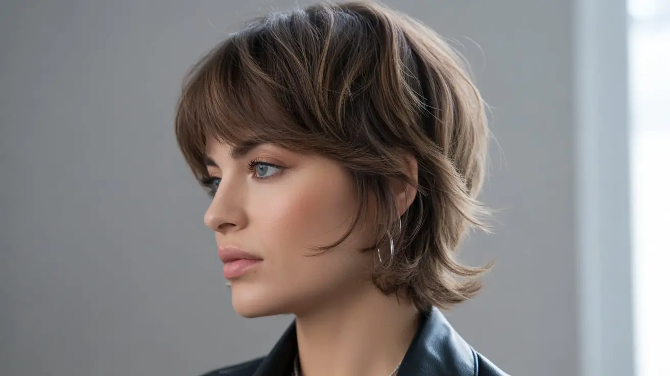 Feathered Layer Haircut