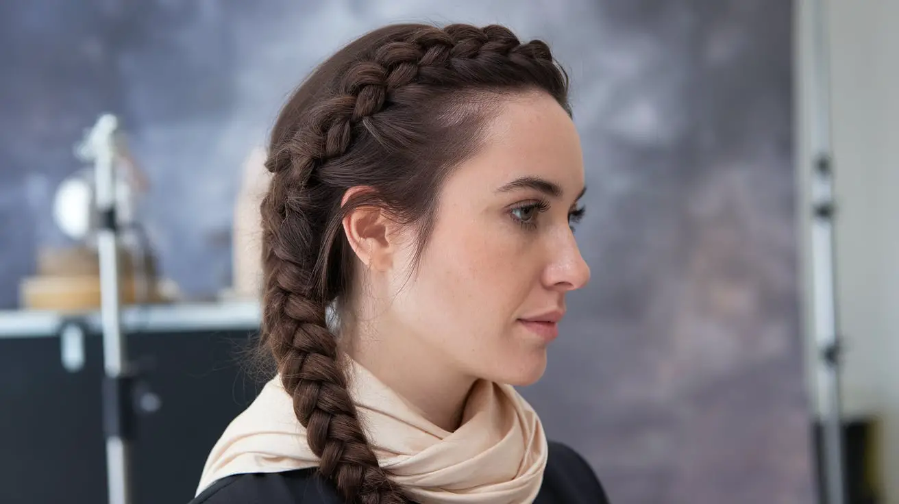 French Braid for Oval Face: Best Practices and Inspirations