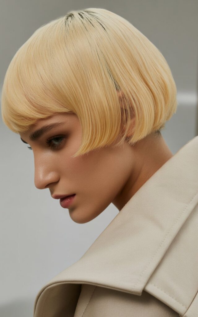Full closeup to Classic Full-Head Vanilla Blonde Hair Dye