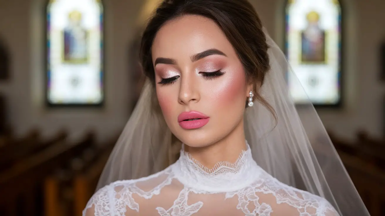 Glam Wedding Day Makeup