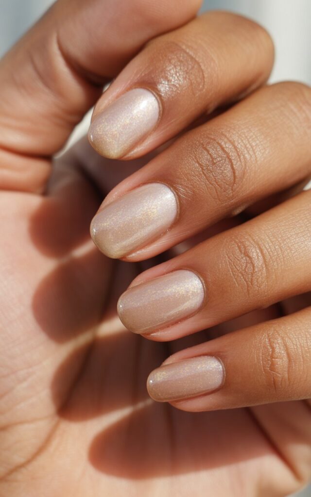 Glazed Neutral — Beige with a Chrome Finish