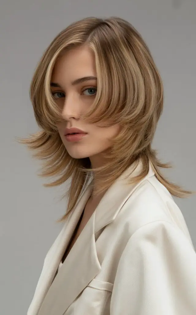 Haircut with Face-Framing Layers