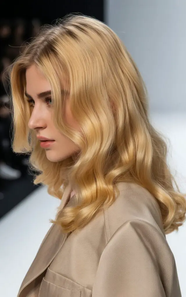 Honey Vanilla Blonde hair color