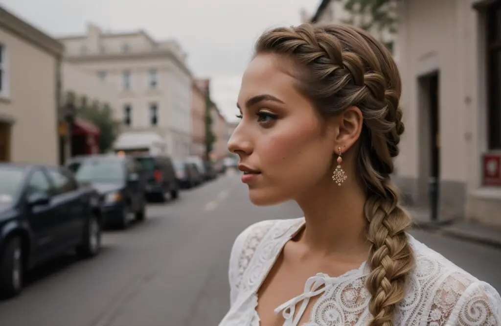 Lace Braids on the Street