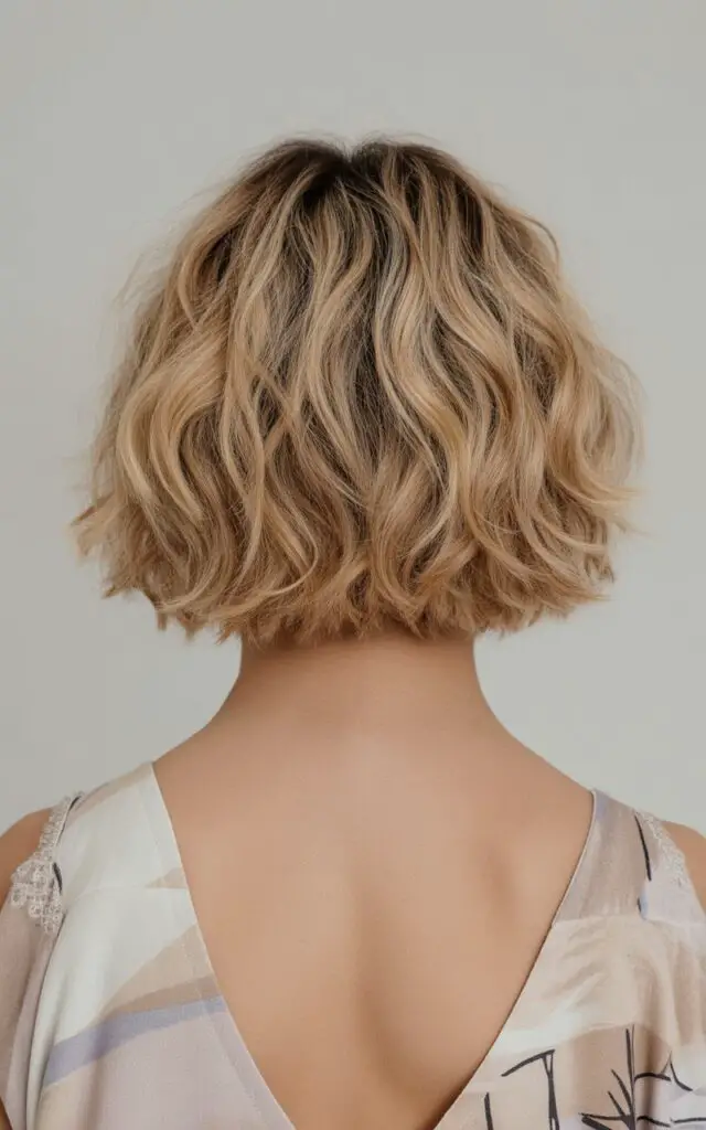 Layered Bob with Texture haircut