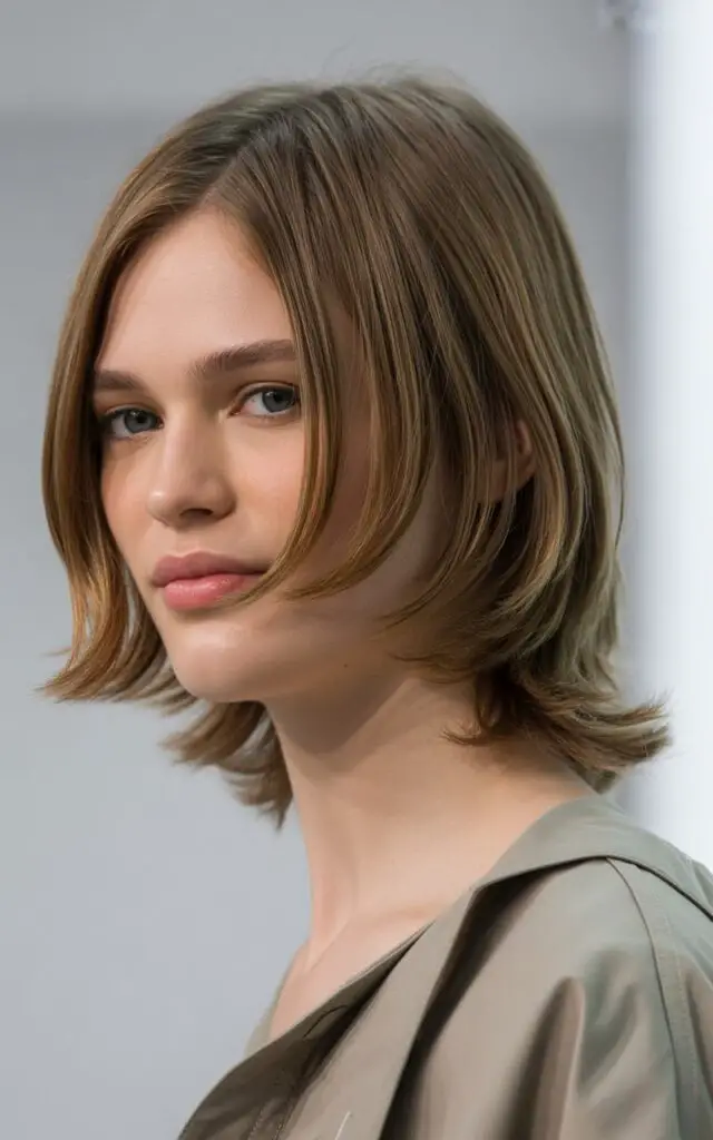 Layered Medium haircut
