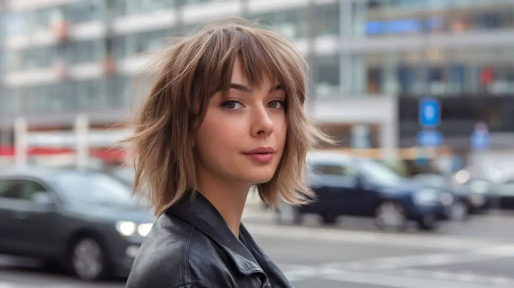 Layered Shaggy Bob