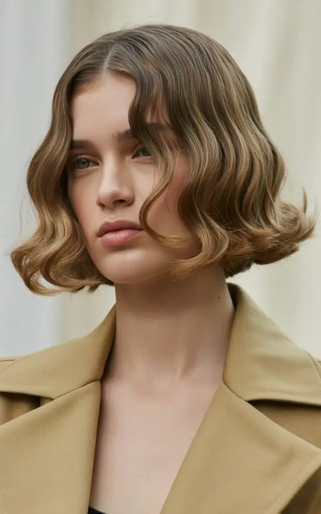 Layered Wavy Bob