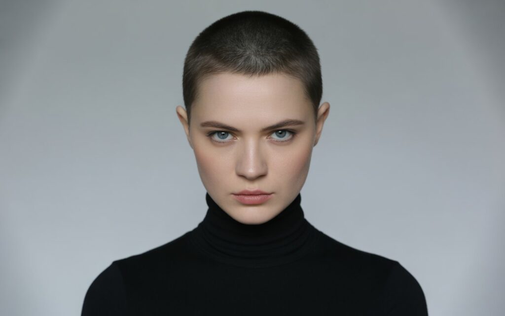 Very Short Haircut