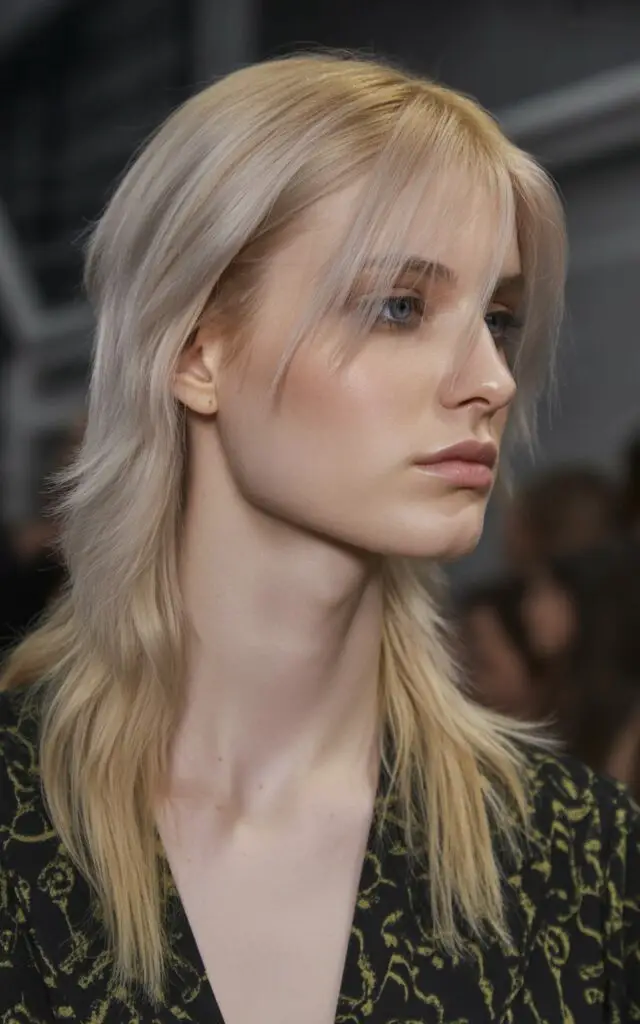 Face-Framing very long layered haircut