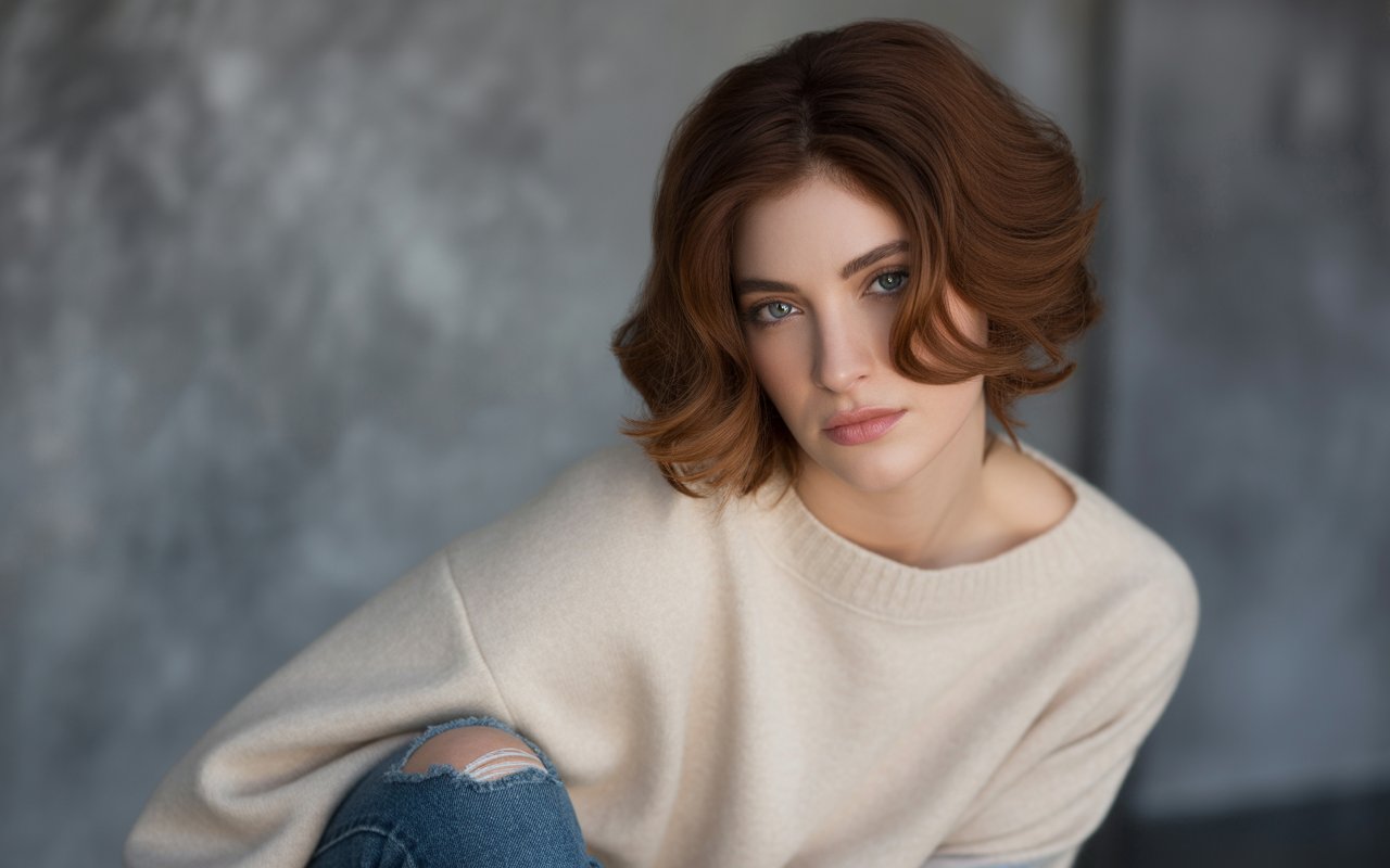 Mocha Brown Hair color