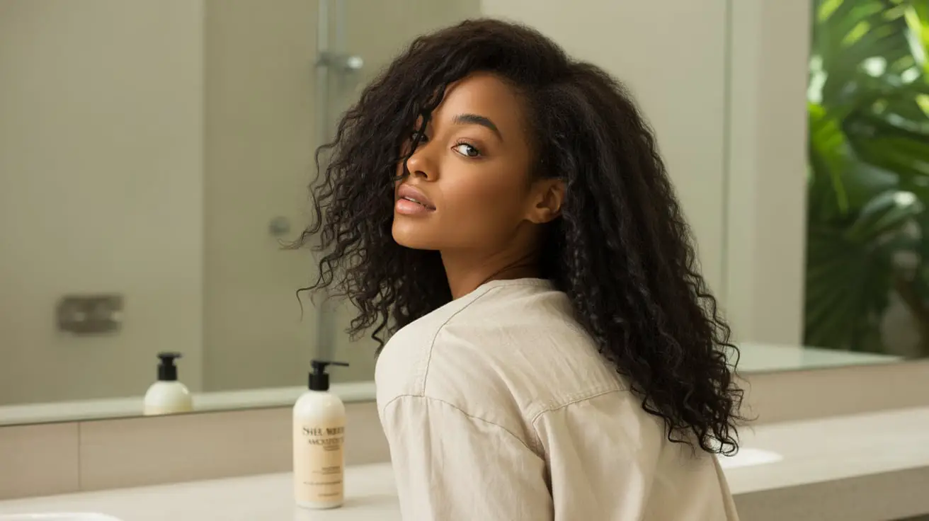 Natural Black Hair Routine