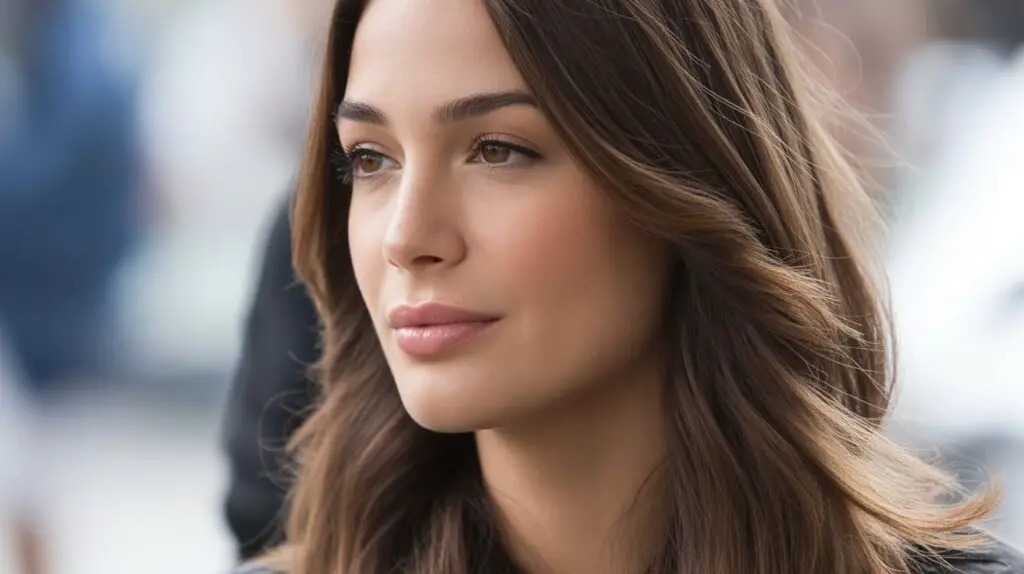 Latte Brunette Hair Color