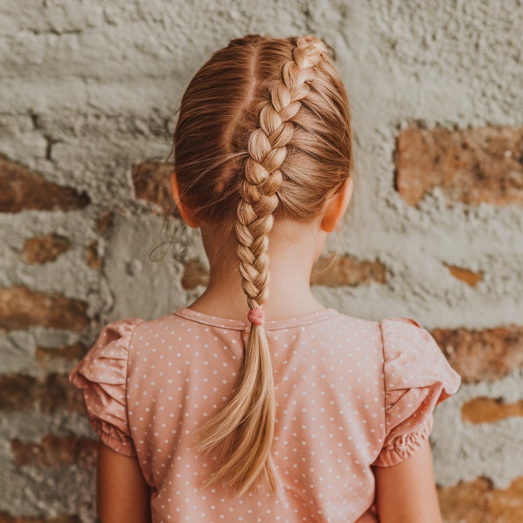 Girl's Dutch Braid