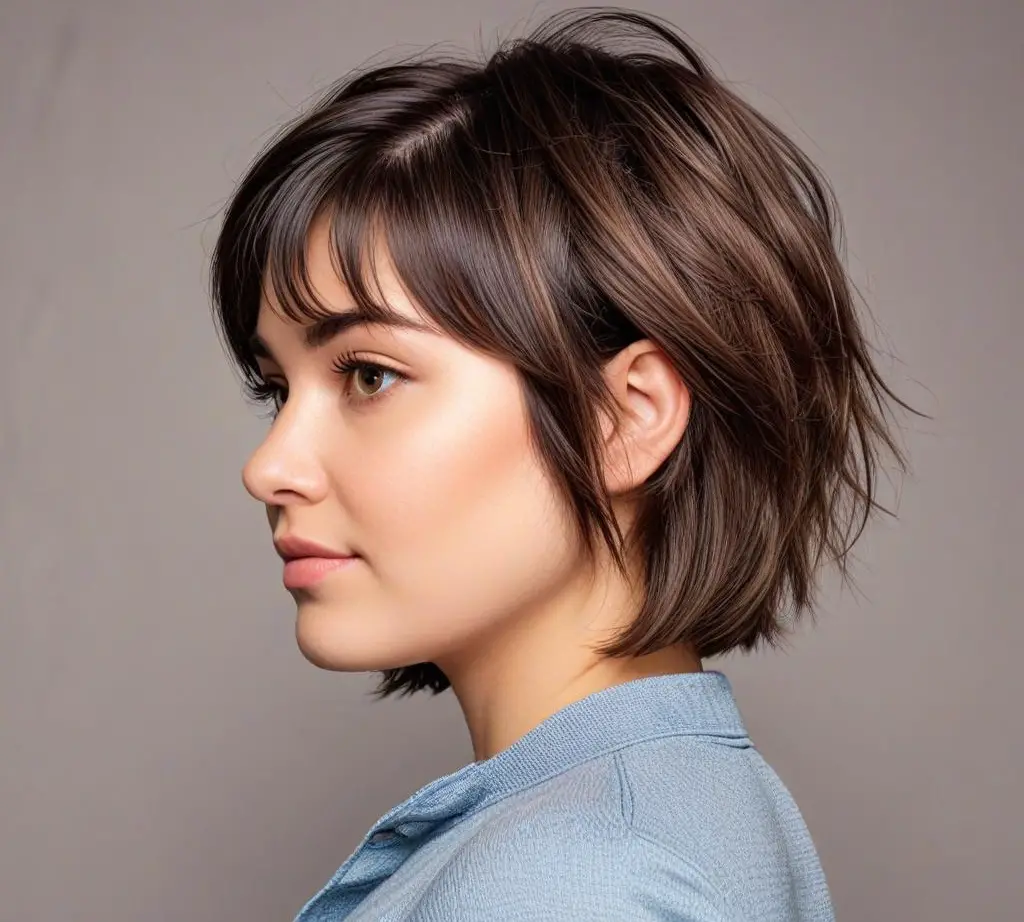 Round Face? Try These Stunning Shag Haircuts