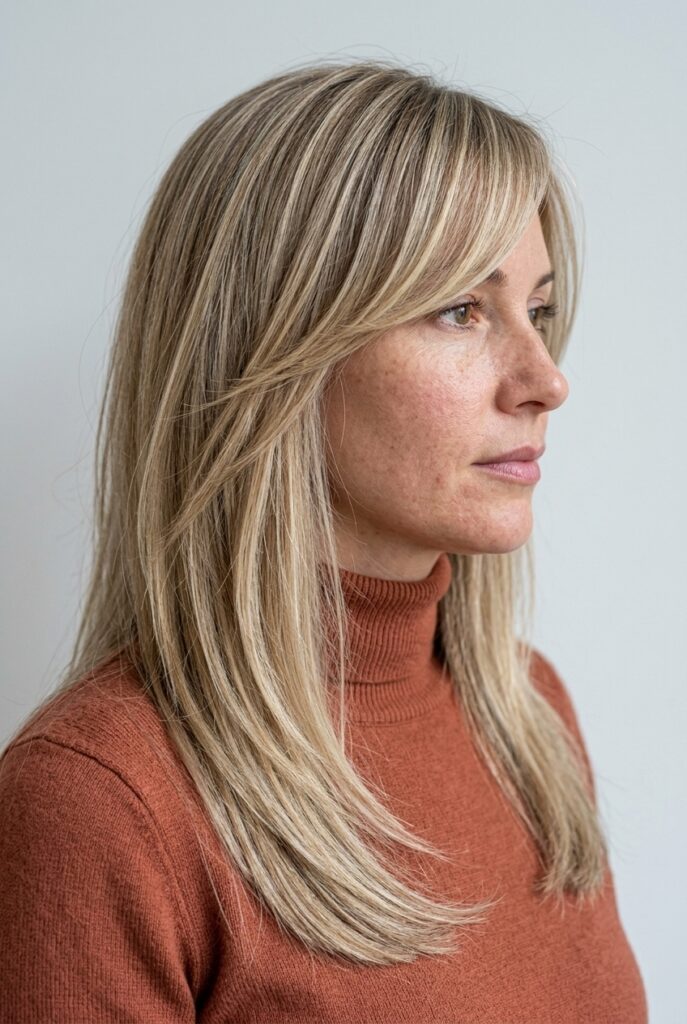 Side-Swept Bangs