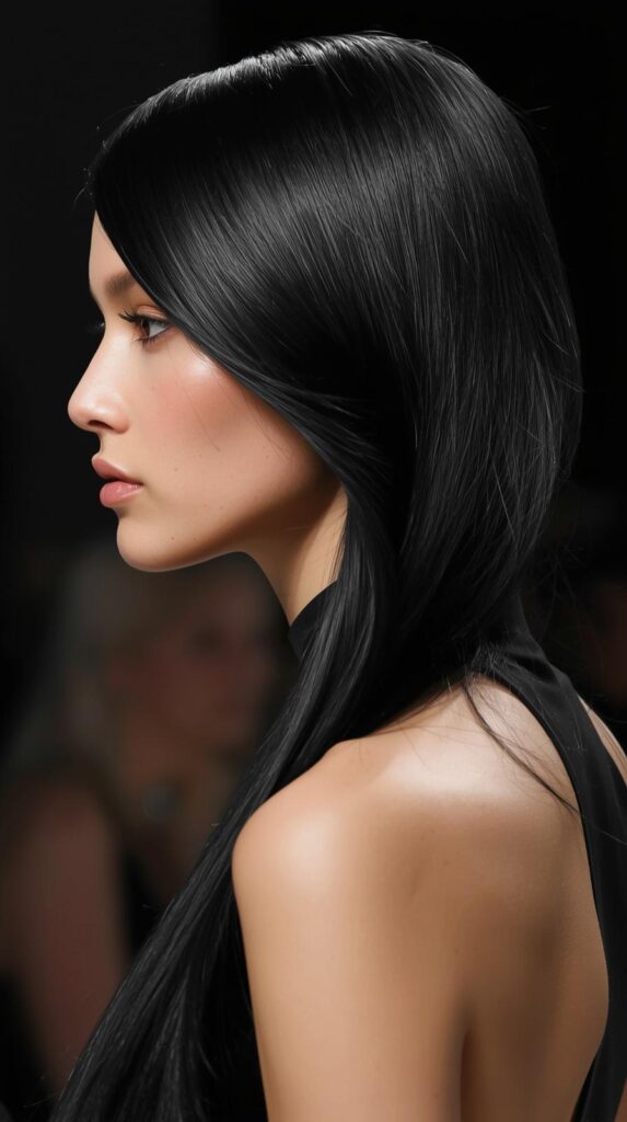 Soft Black hair dye