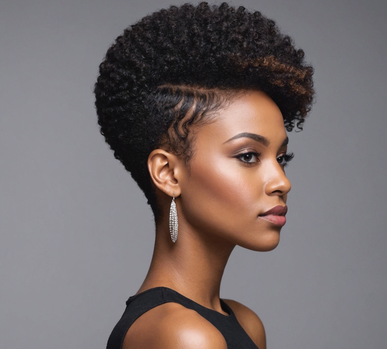 How to Taper Cut Female’s Afro Hair