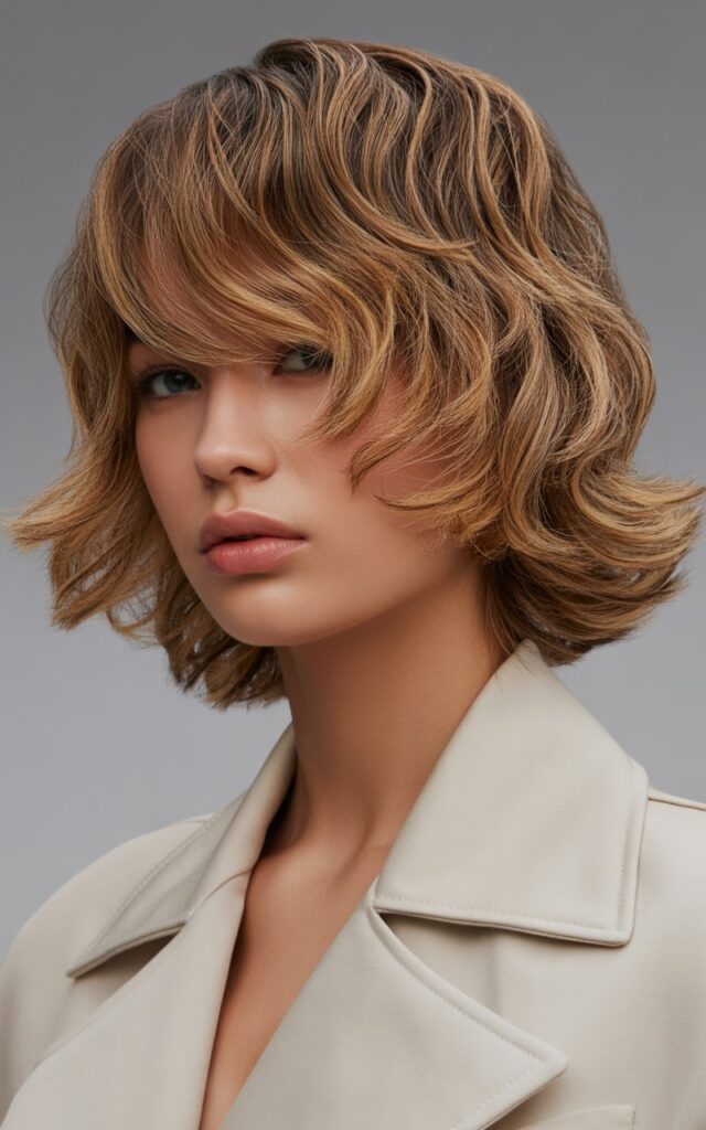 Textured Bob With Volume