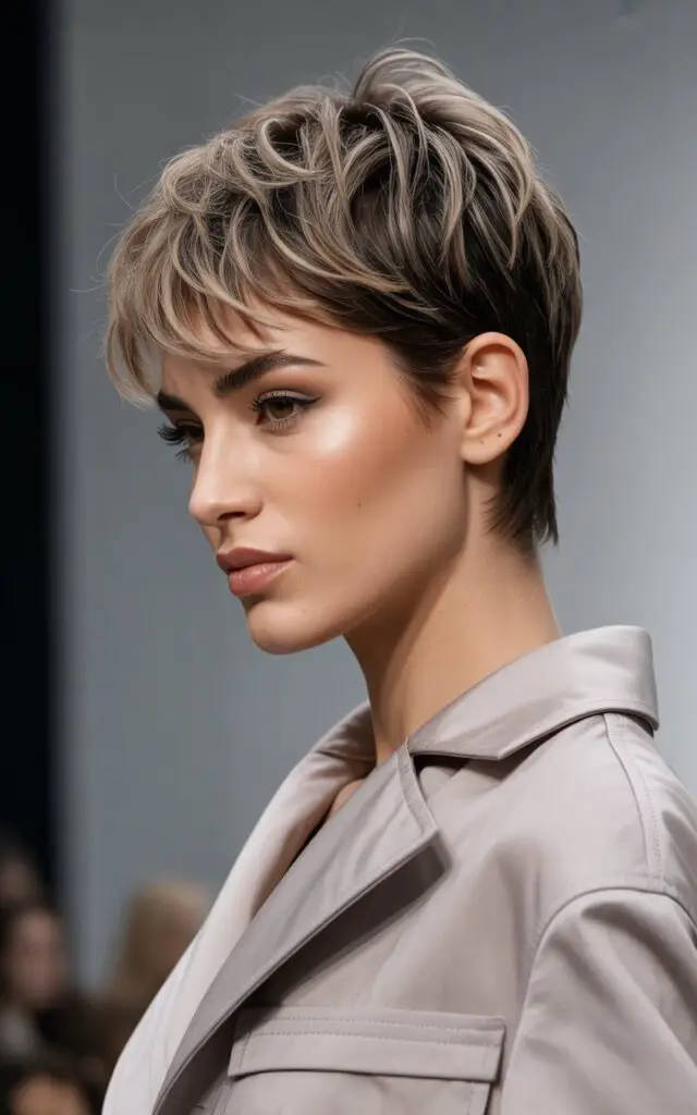 Textured Pixie Cut