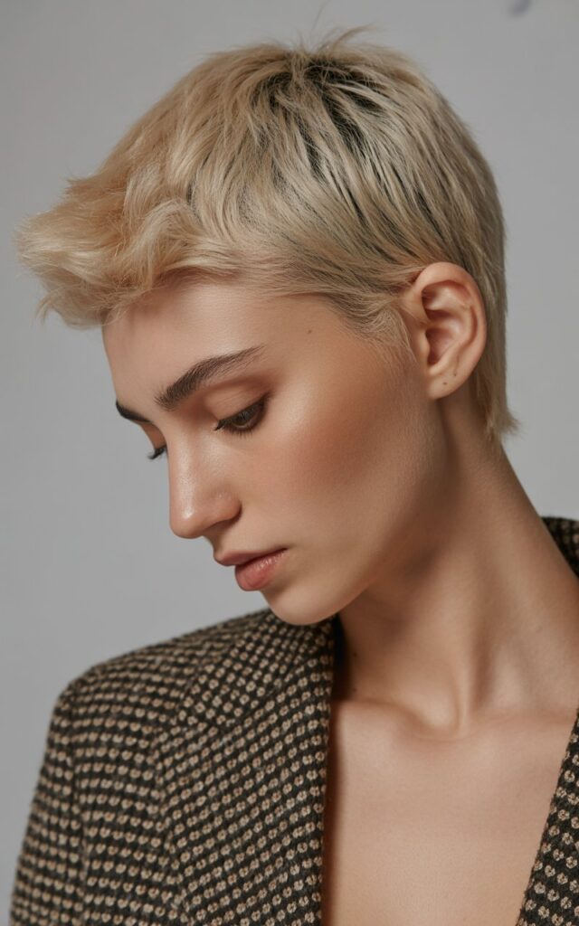 Textured Pixie Cut