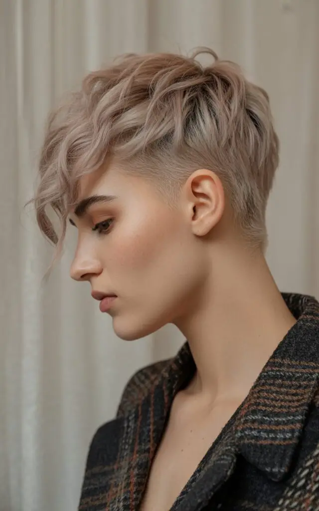 Textured Pixie Undercut