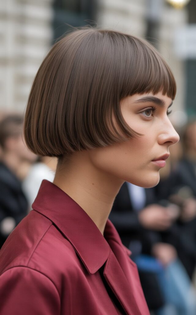 The Classic Blunt French Bob